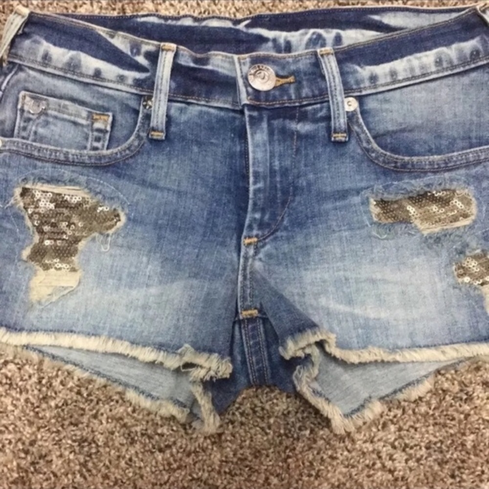 True religion shorts size 24